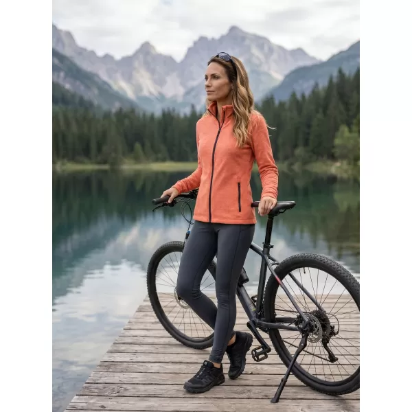  Damen-Sweatshirt aus Microfleece MALFINI FACTOR 853 HÖHEPUNKTE DES SONNENUNTERGANGS 
