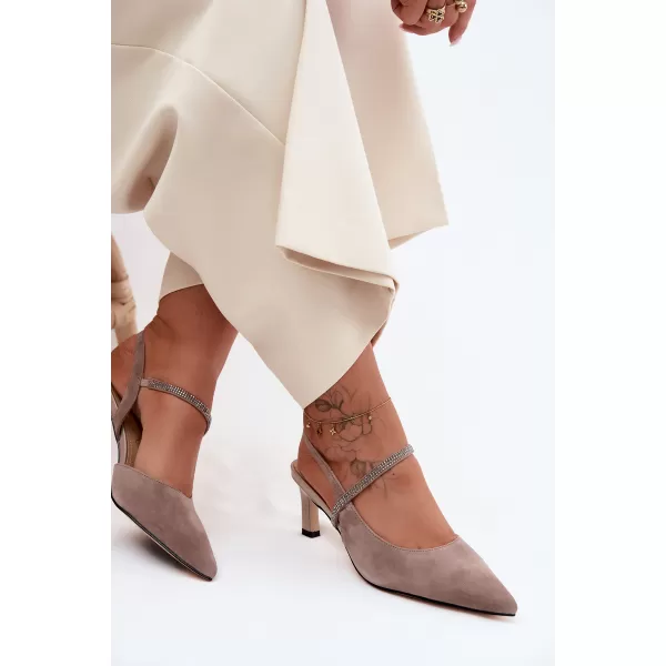  Damensandalen D&A CR61-3048 BEIGE 