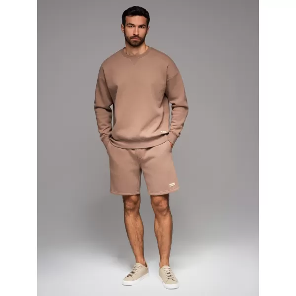  Herren-Shorts OMBRE Z129 CREME/HELLBRAUN 