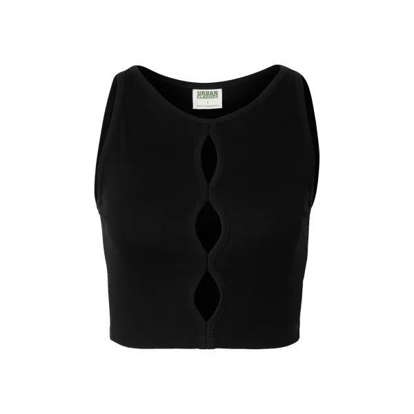  Damen-Tanktop URBAN CLASSICS TB8173S-00007 SCHWARZ 