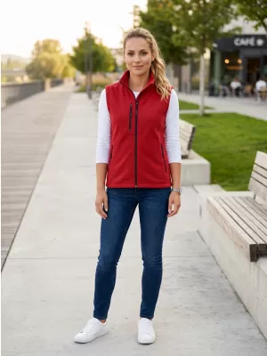 Fleeceweste für Damen MALFINI EXIT W-525 ROT