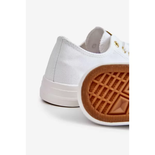  Damen-Sneaker EVENTO 9SP30-1141 WEIß/GOLD 