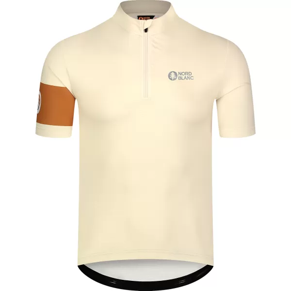  Herren-Radtrikot NORDBLANC CAMEL NBSMF8079 BEIGE 