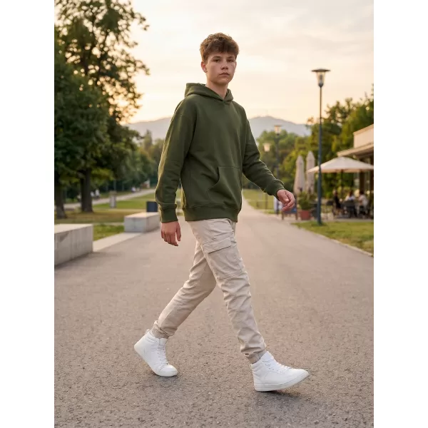  Kinder-Sweatshirt MALFINI CHILL 423 MILITÄR 