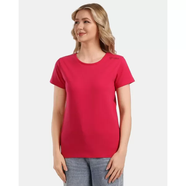  Damen-T-Shirt KILPI PROMO-W 1L0355KI ROSA 