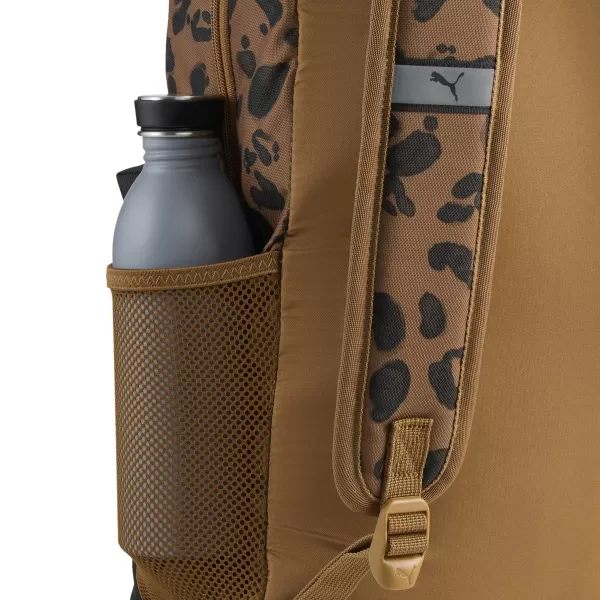  Rucksack PUMA PHASE AOP BACKPACK 09116916 PUMA BLACK/KONA BROWN/LEOPARD AOP 