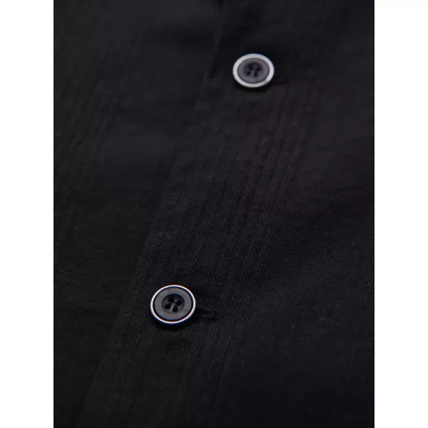  Herrenhemd OMBRE OM-SHSS-0221 SCHWARZ 