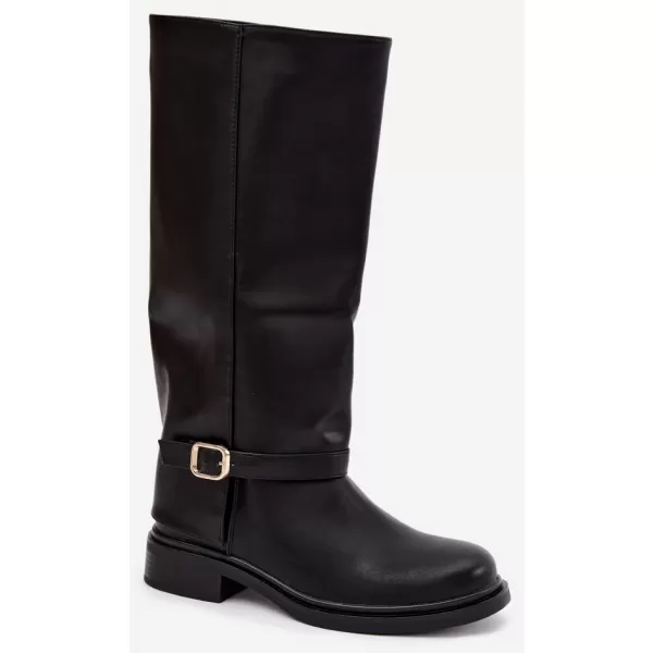  Damenstiefel BOTO 5858 SCHWARZ 