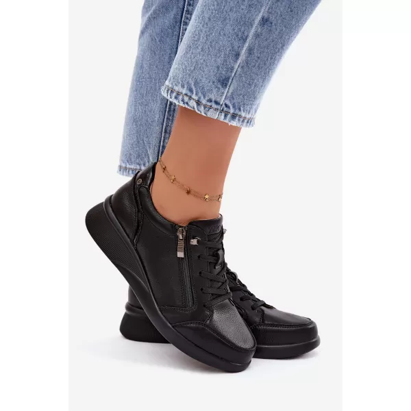  Damen-Stiefeletten VINCEZA 79644 SCHWARZ 