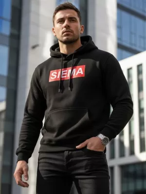 Herren-Sweatshirt DSTREET NX0031B-BK SCHWARZ