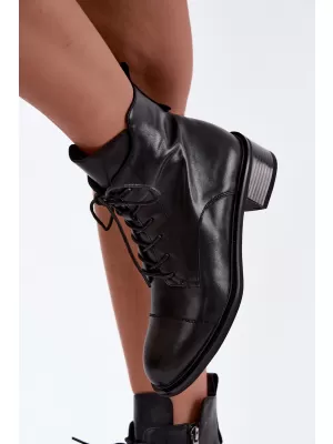 Damen-Stiefeletten BOTO 25BT24-9234 SCHWARZ
