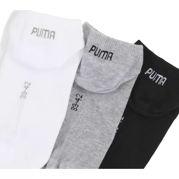  Socken PUMA UNISEX SNEAKER PLAIN 3P 93862417 GRAU/WEIß/SCHWARZ 