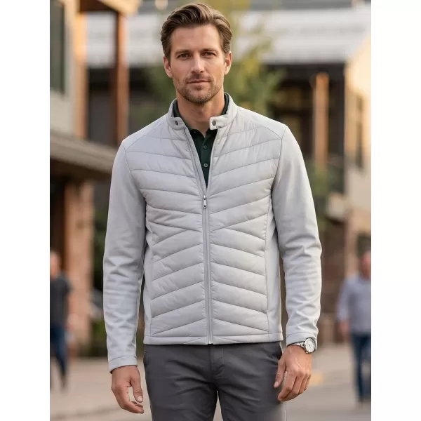  Hybridjacke für Herren MALFINI PREMIUM CROSS 555 SILBERGRAU 
