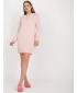 Kleid BASIC FEEL GOOD AP-SK-A-006.73 LEUCHTEND ROSA