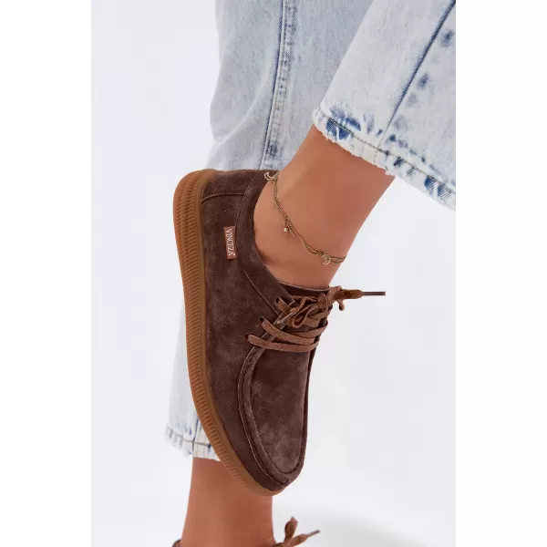 Damen-Stiefeletten VINCEZA 95391 BRAUN 