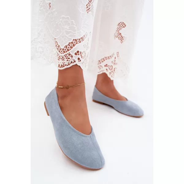  Ballerinas für Damen BOTO JH581 BLAU 