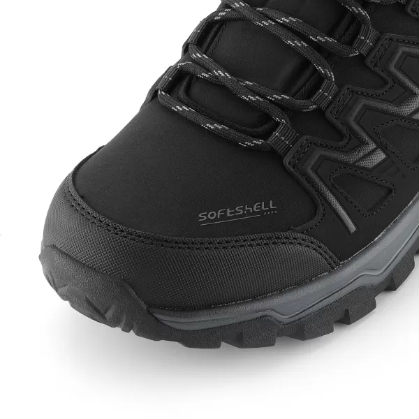  Outdoor-Stiefeletten ALPINE PRO ZARGE SCHWARZ 