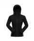 Softshelljacke für Damen ALPINE PRO GEDERA SCHWARZ