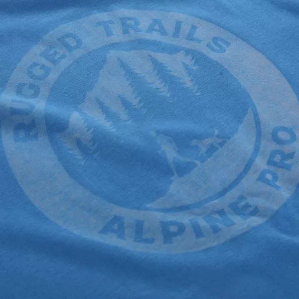  Herren-T-Shirt ALPINE PRO TERMES 4 VALLARTA BLAUE VARIANTE PA 