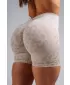 Kompressions-Push-up-Shorts mit Leopardenmuster NEBBIA PRIMAL 856 CREMEFARBENER LEOPARD