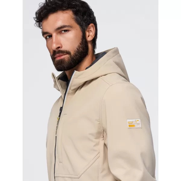  Herren-Softshelljacke OMBRE OM-JANP-0292 SAND 