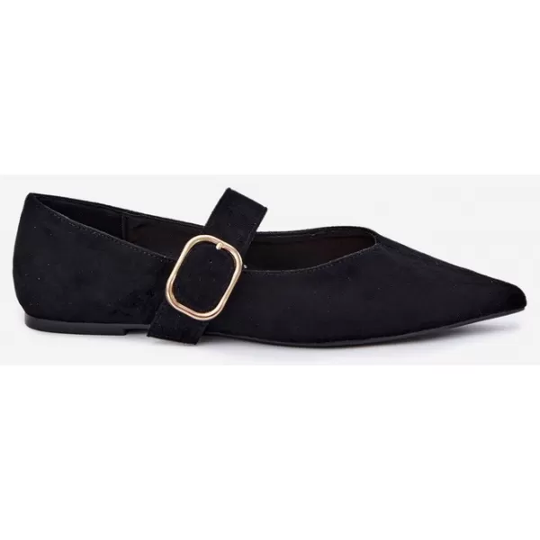  Ballerinas für Damen BOTO CH943 SCHWARZ 