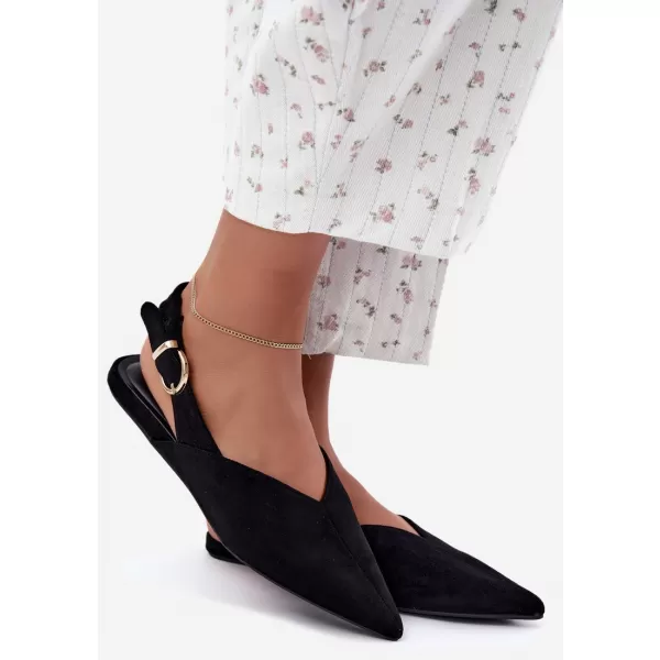  Ballerinas für Damen BOTO 55-A90 SCHWARZ 