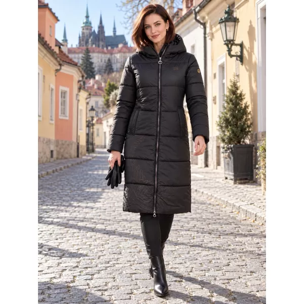  Wintermantel für Damen ALTISPORT IMELDA SCHWARZ 