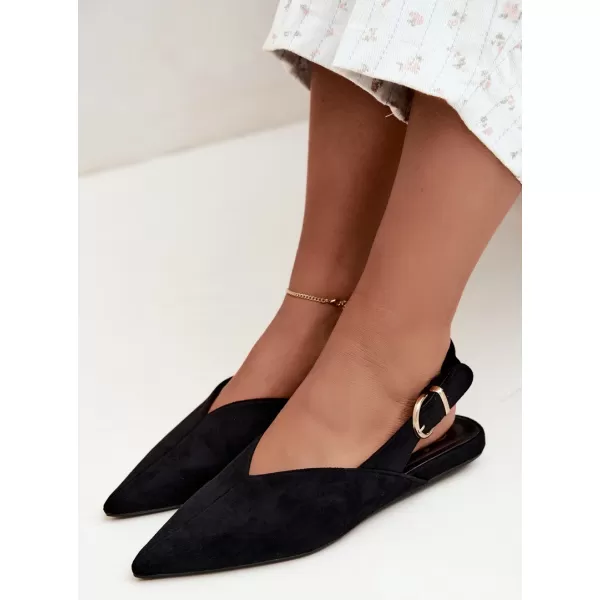  Ballerinas für Damen BOTO 55-A90 SCHWARZ 