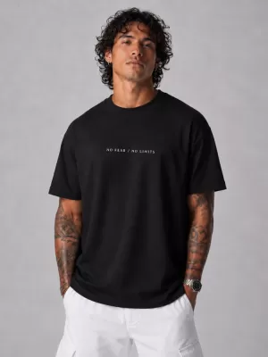 Herren-T-Shirt DSTREET NX4006R-BK-O SCHWARZ