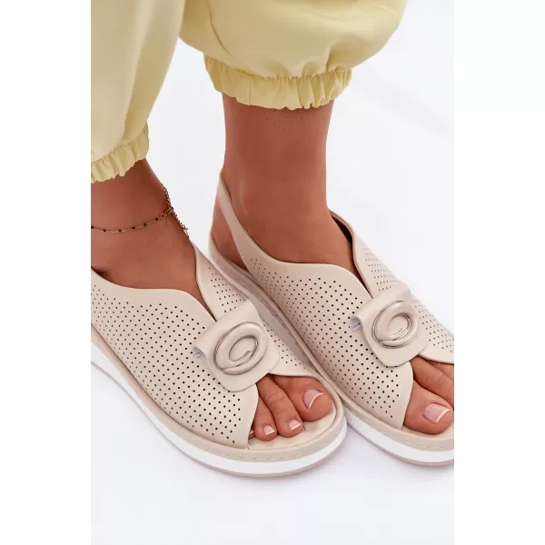  Damensandalen EVENTO 26SP17-9759 BEIGE 