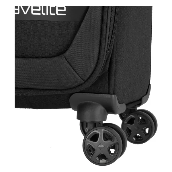  Koffer TRAVELITE Kick Off 4w M exp SCHWARZ 