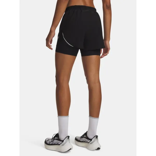  Damen-Shorts UNDER ARMOUR UA VELOCITI PRO 6IN 2N1 SHORT 6010885-008 SCHWARZ 