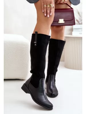 Damenstiefel BOTO ASA198-22 SCHWARZ