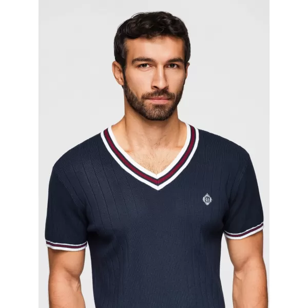  Herren-T-Shirt OMBRE OM-TSCT-0266 MARINEBLAU 