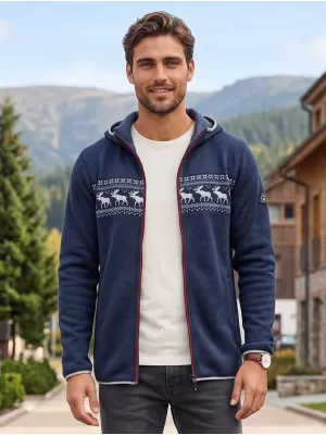 Warmer Herrenpullover ALPINE PRO NORES MONDSCHEIN-OZEAN-VARIANTE PA
