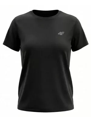 Damen-T-Shirt 4F WMM00TTSHF3308 TIEFSCHWARZ
