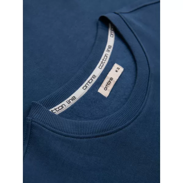  Herren-Sweatshirt OMBRE OM-SSBN-0271 MARINEBLAU 