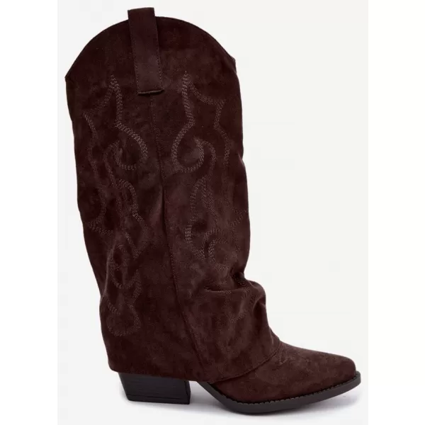  Damenstiefel BOTO CLS-613 SCHOKOLADE 