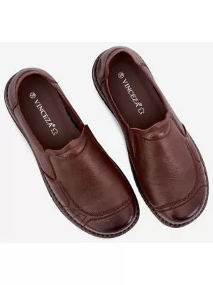Damen-Stiefeletten VINCEZA 107241 BRAUN