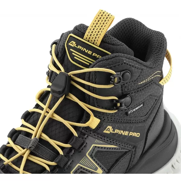  Outdoor-Schuhe für Kinder ALPINE PRO ATEGO DUNKLES ECHTES GRAU 