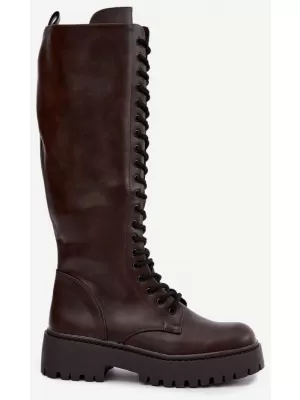 Damenstiefel BOTO QT153 BRAUN