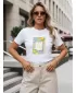 Damen-T-Shirt DSTREET NX8024RY-WH WEIß