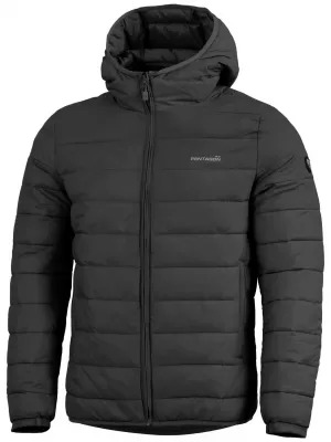 Herrenjacke PENTAGON AURORA 2.0 PUFFER HOODED JACKET K08048-2.0 SCHWARZ