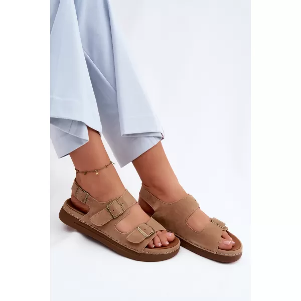  Damensandalen VINCEZA 79620 BRAUN 