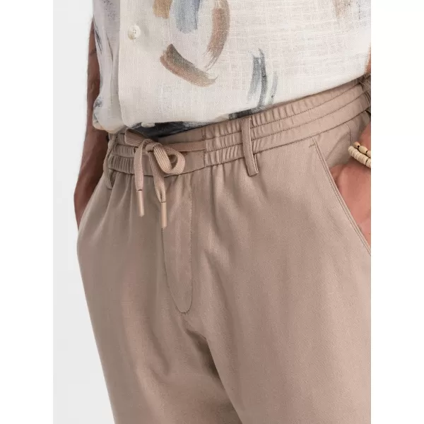  Chino-Hose für Herren OMBRE P1522 BEIGE 