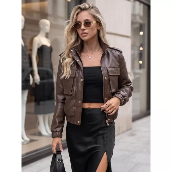  Damenjacke DSTREET TY5874 BRAUN 