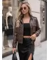 Damenjacke DSTREET TY5874 BRAUN