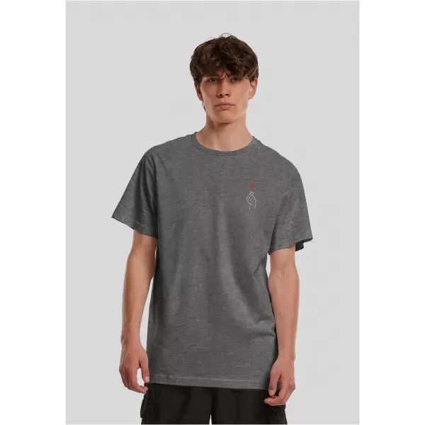  Herren-T-Shirt URBAN CLASSICS TB8997-00091 HOLZKOHLE 