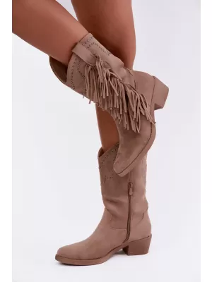 Damenschuhe BOTO LQ-158 KHAKI